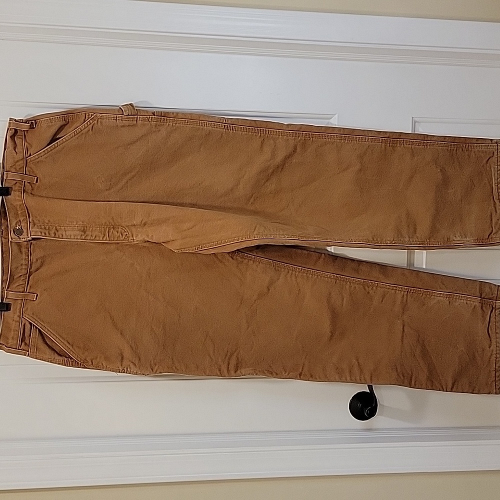 Carhartt B111 Brown Carpenter Work Pants Size 40x33 - Picture 8 of 8